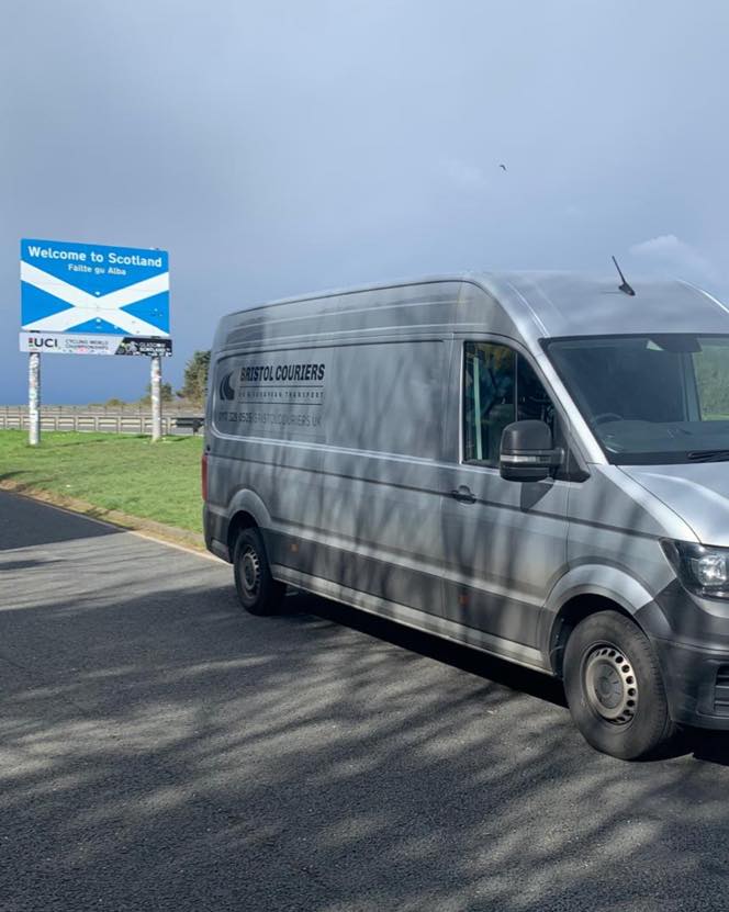 England to Scotland Courier